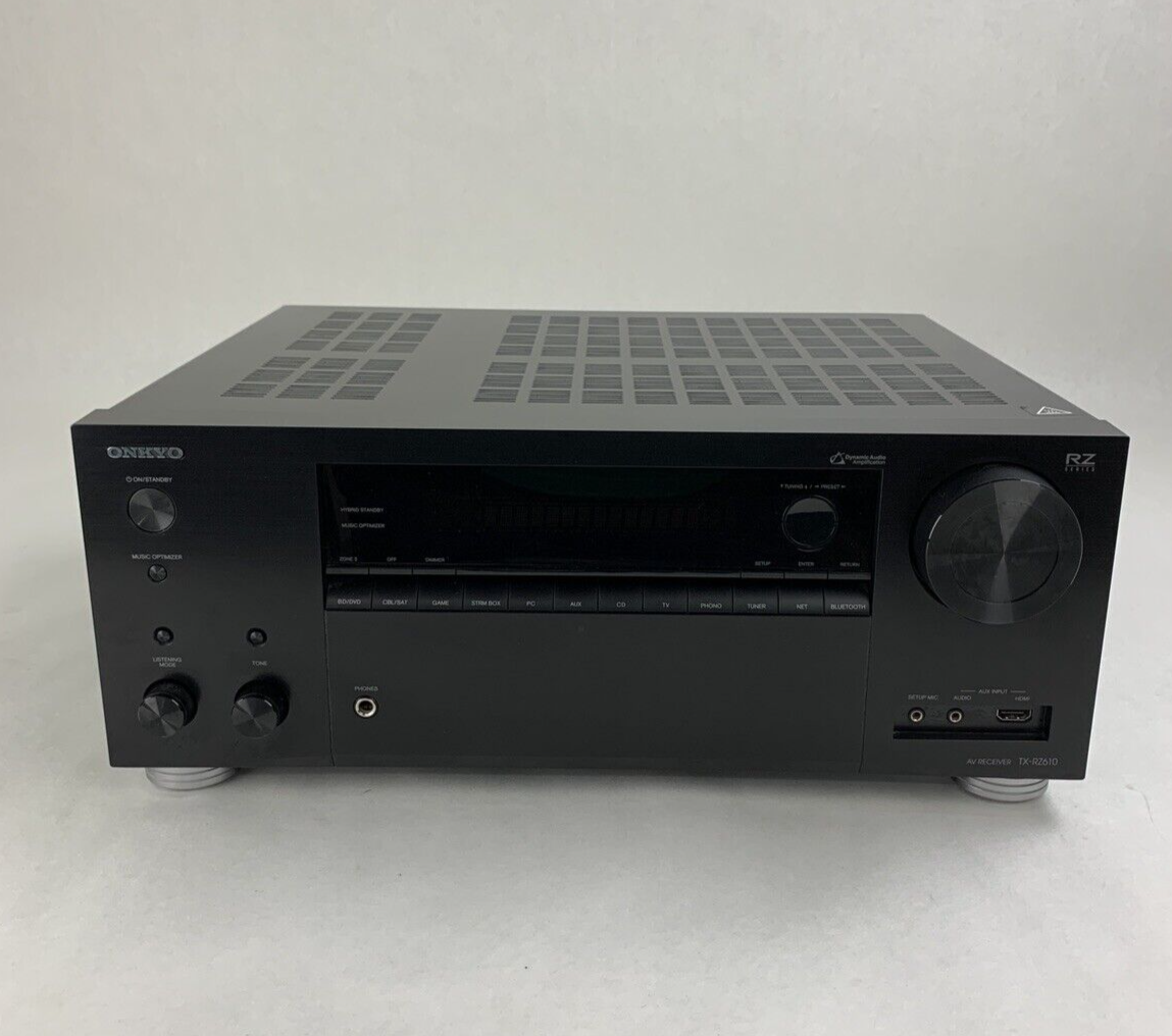 Onkyo AV Receiver TX-RZ610 For Parts and Repair No Power