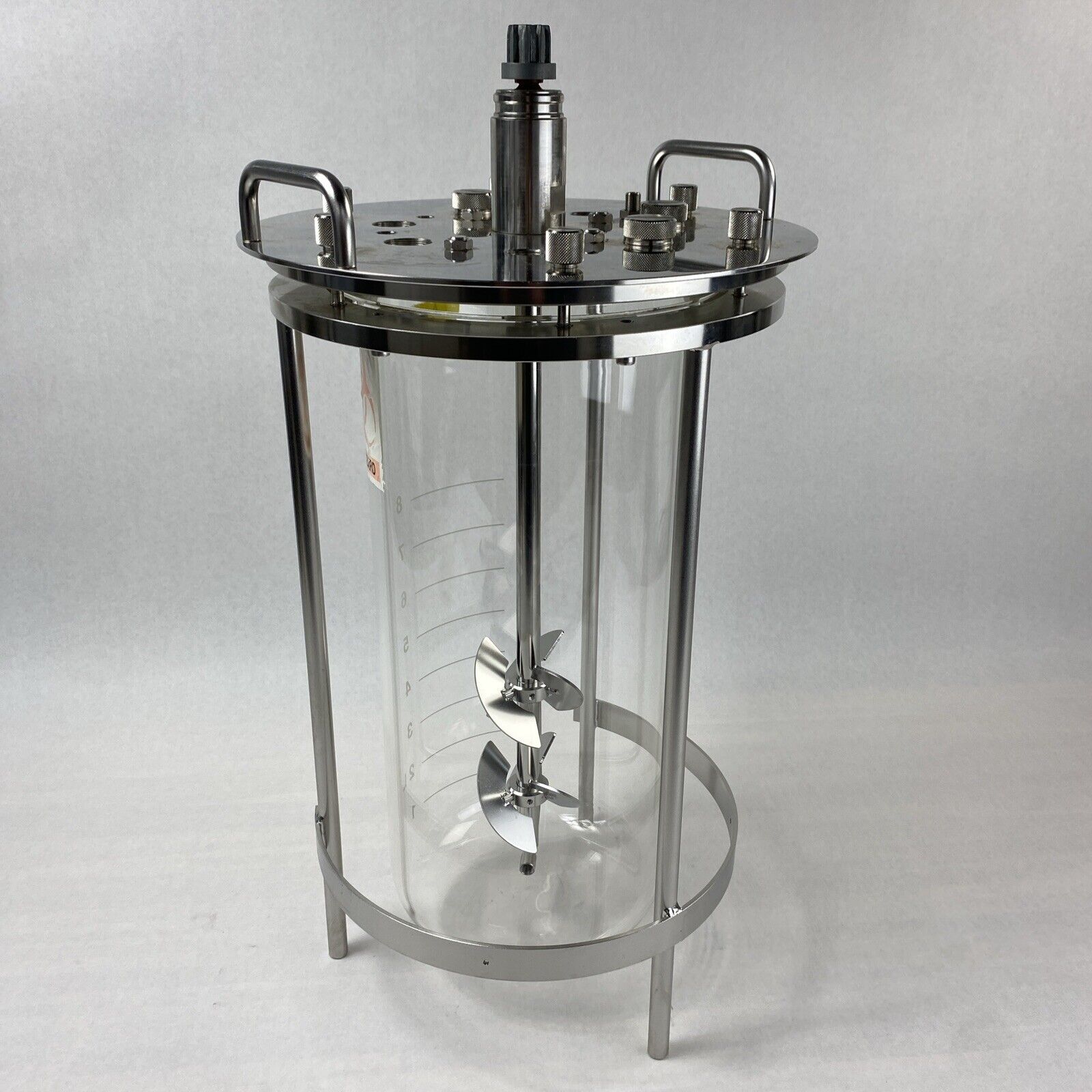 Sartorius 8L Liter Glass Vessel Bioreactor