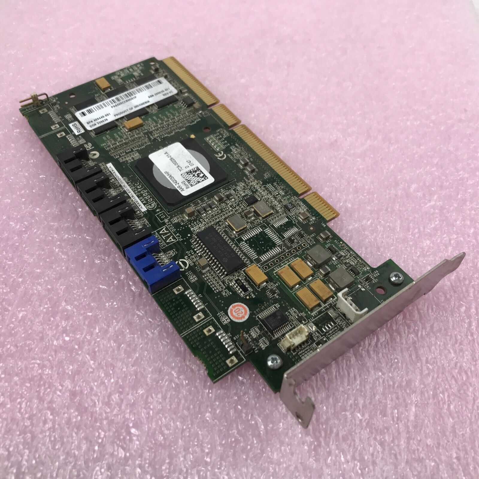 HP 4Channel SATA Raid Controller 409448-001 Low Profile