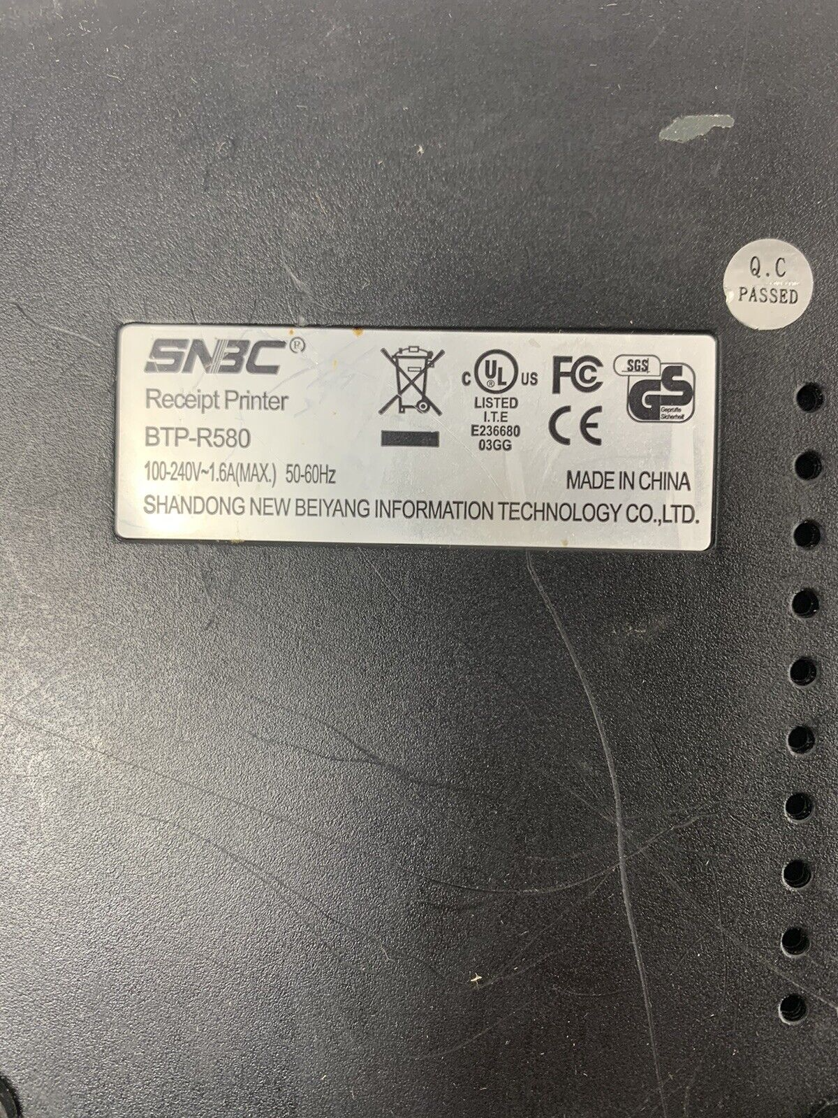 SNBC Receipt Printer BTP-R580