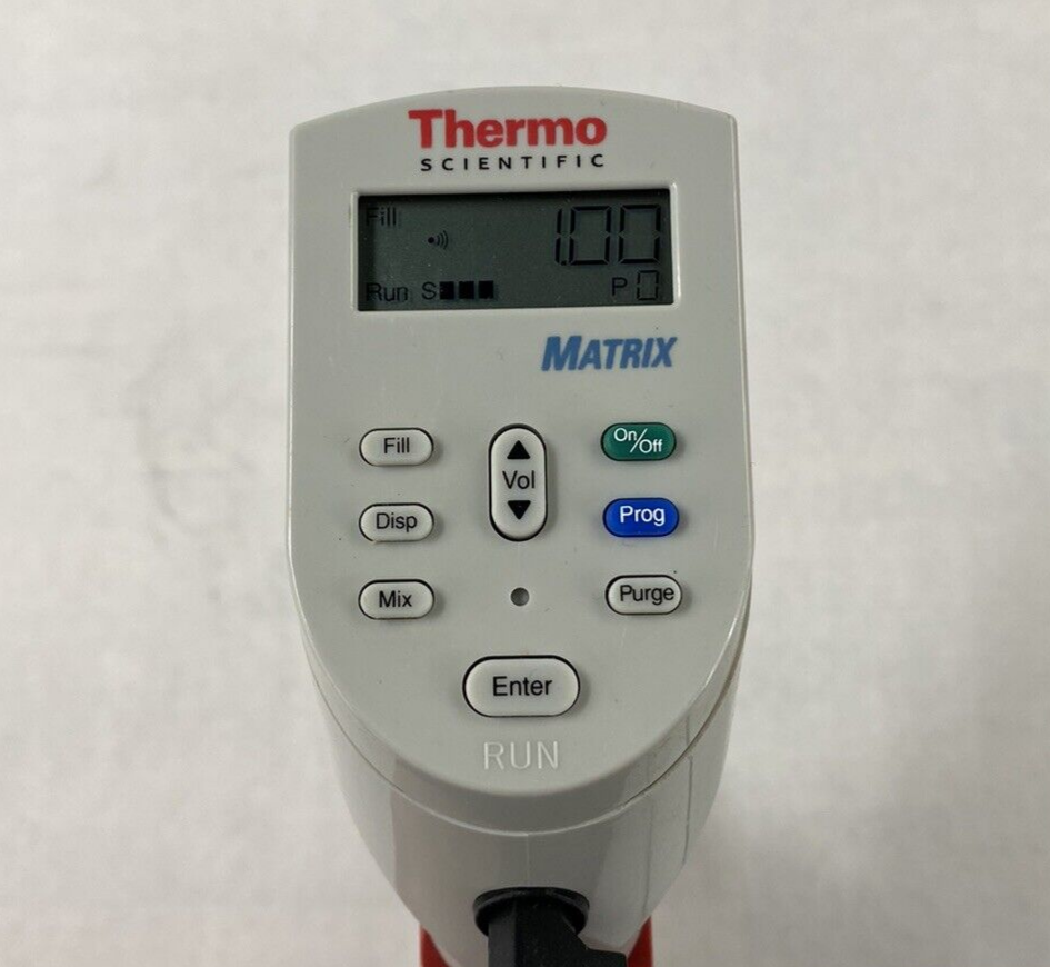 Thermo Scientific Matrix 12.5 uL 8 Channel Electronic Pipette Power Tested