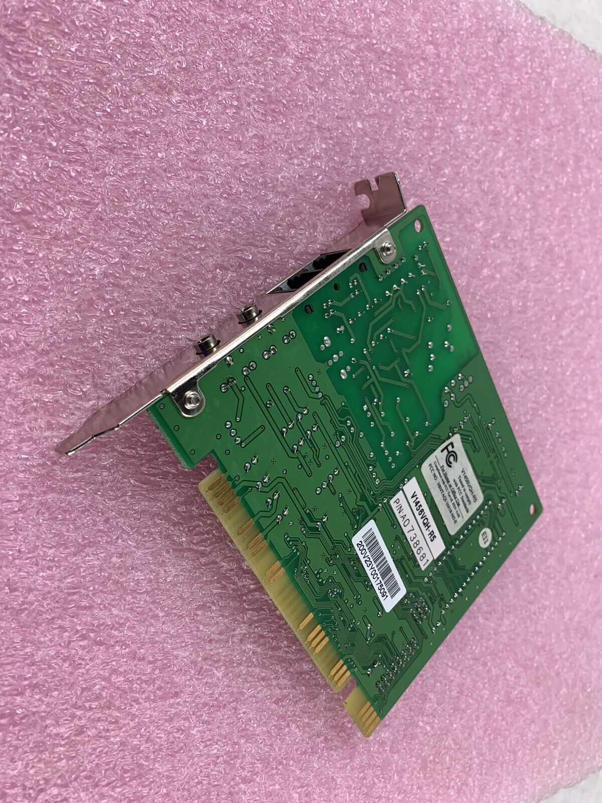 V1456VHQ-R5 8 bit ISA card 56k Dial Up Modem