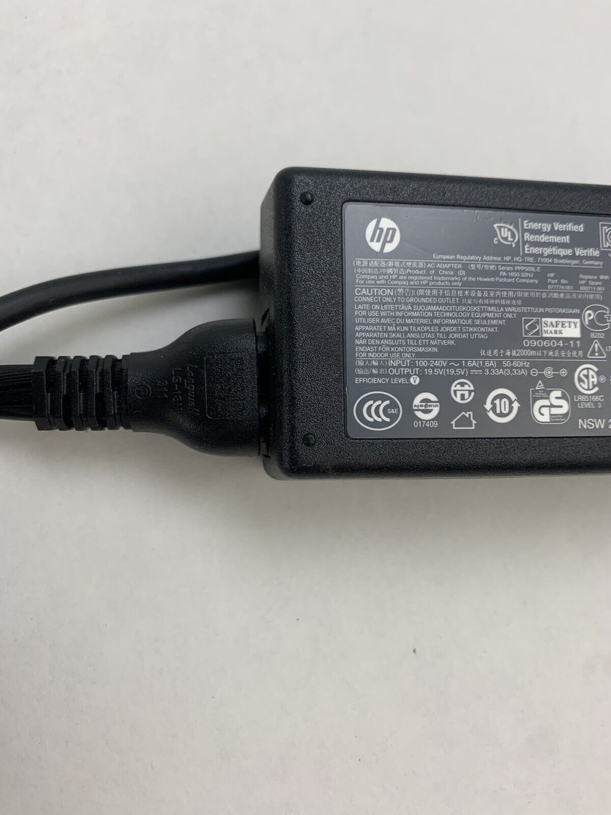 Mixed Lot of 11 HP PPP0XXX 19.5V 3.33A 65W Power Adapter