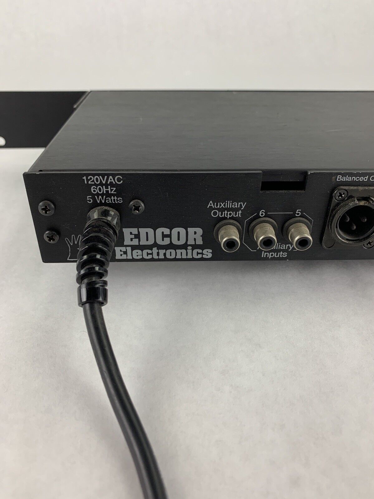 Edcor Electronic MX100PX Programable Microphone Mixer Power Tested