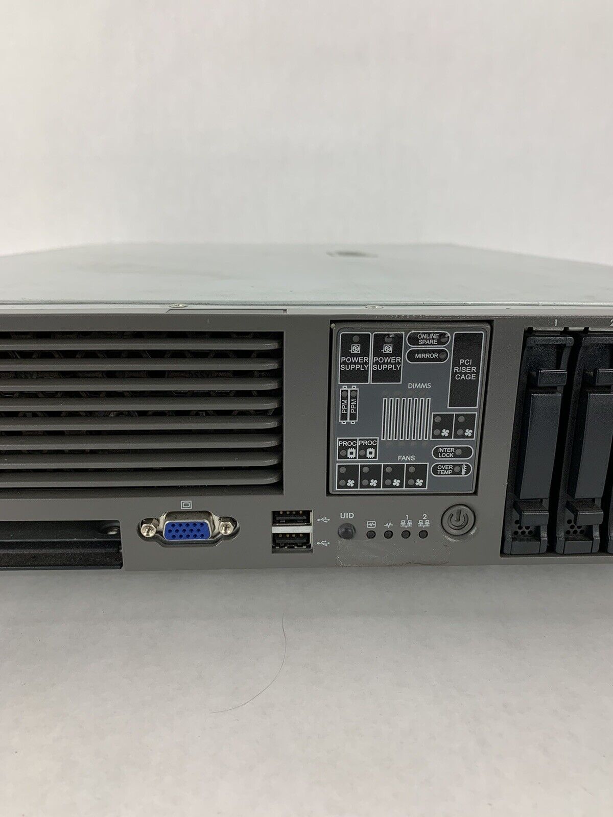 HP Proliant DL380 G5 Server 2x Intel E5450 3.00 GHz 32 GB RAM NO HDD NO OS