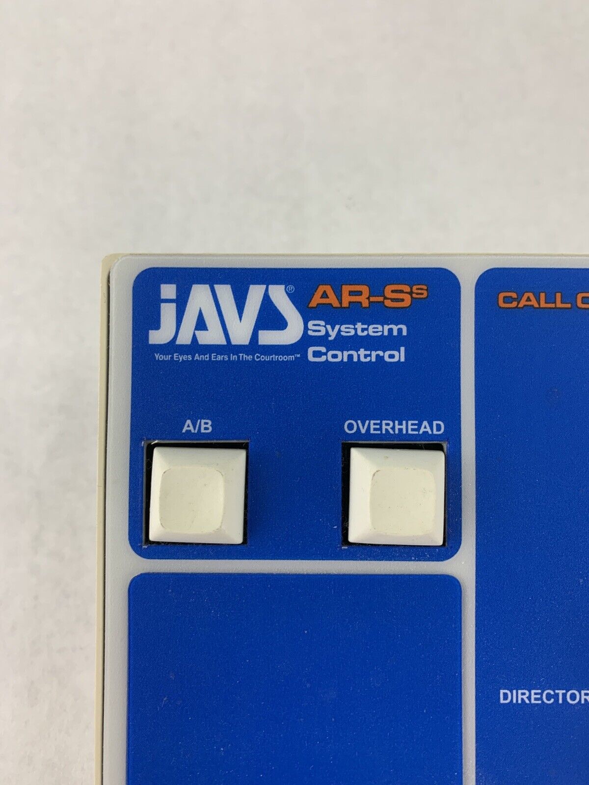 JAVS AR-Ss Call Control System Control Audio Interface