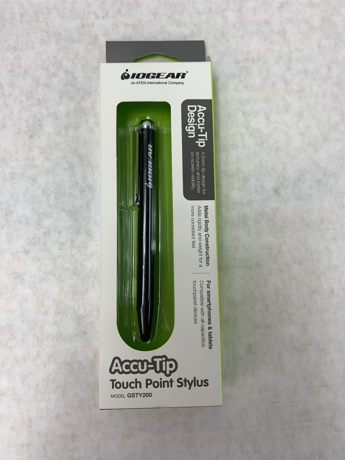 IOGEAR GSTY200 Accu Tip Stylus For Tablets And Smartphones