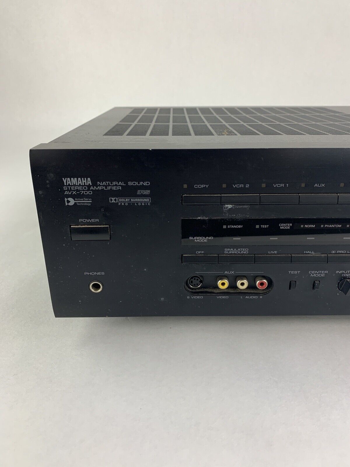 Yamaha AVX-700 Natural Sound Stereo Amplifier Tested