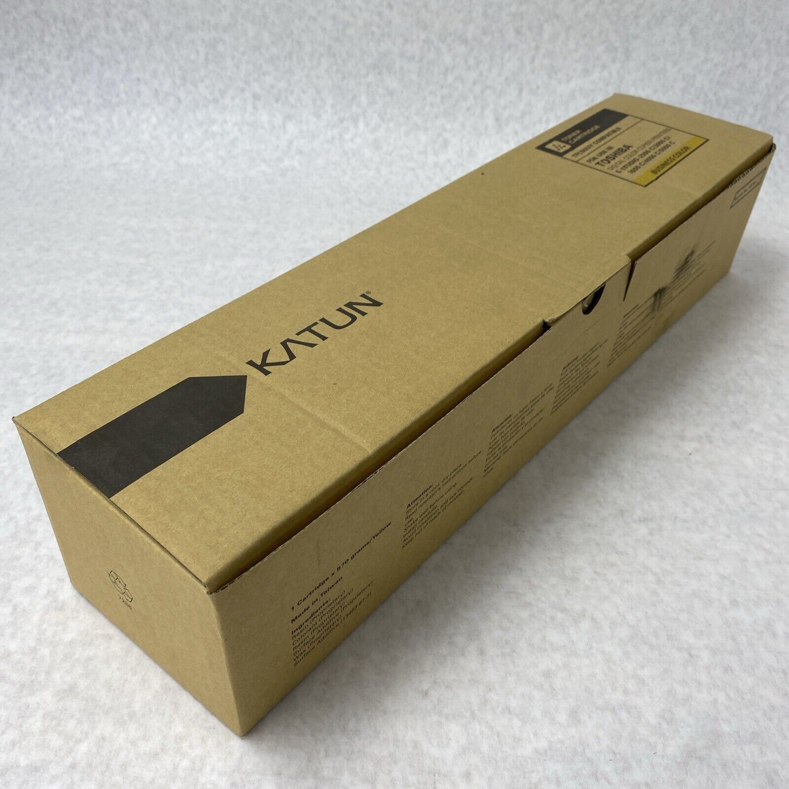 Katun TFC50UY Compatible Yellow Toner Cartridge For Toshiba E-Studio Printers