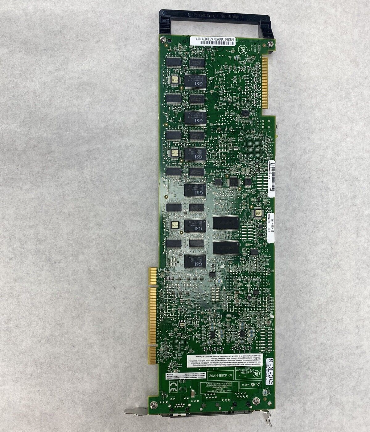 Dialogic Brooktrout Technology P/N: TR1034+P8H-T1-1N-R PCI Voice Data Board