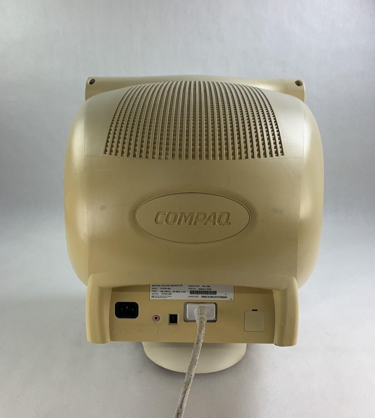 Compaq MV740 CRT VGA Color Computer Monitor 17" 1280 x 1024 Retro Gaming