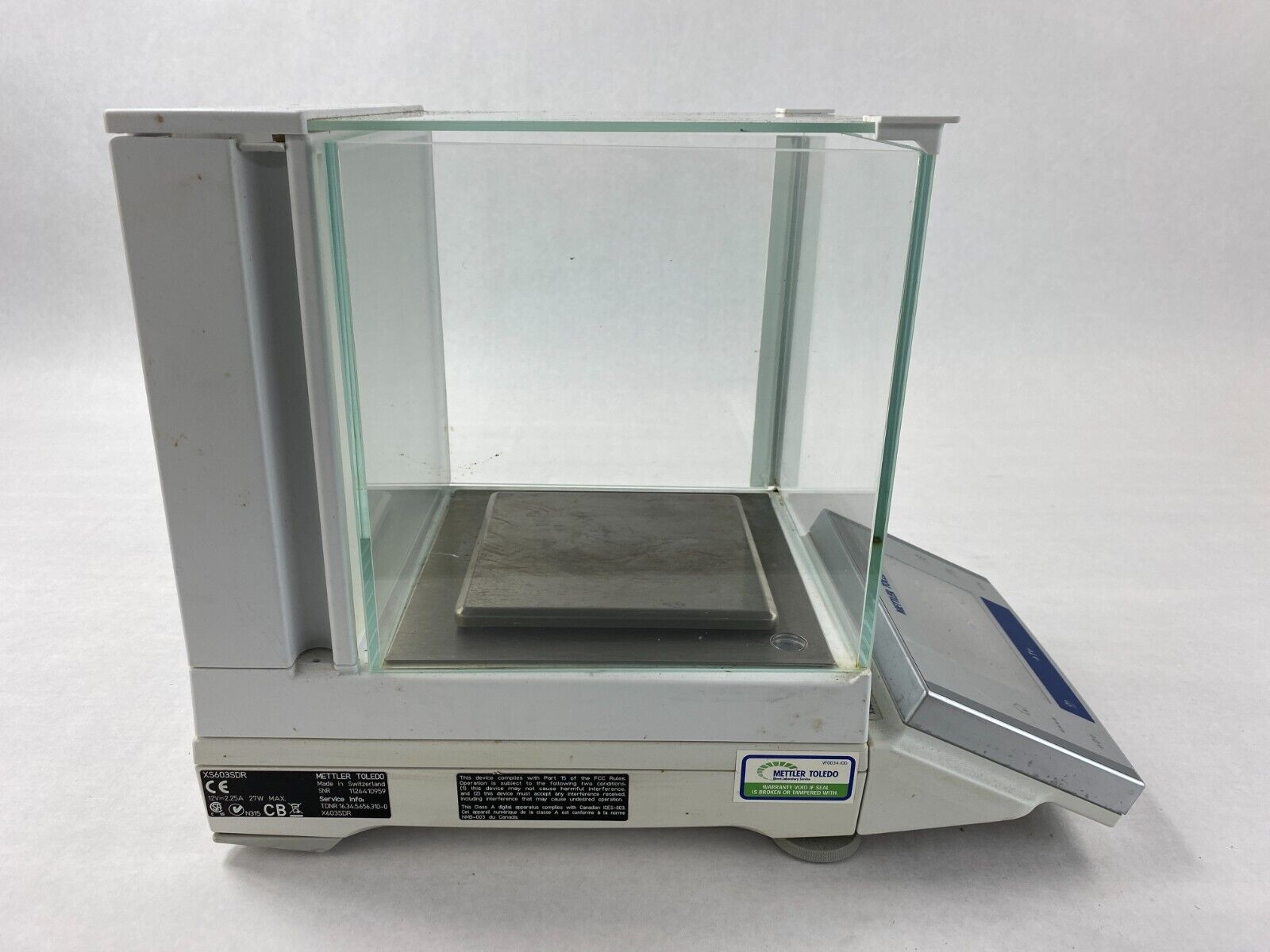 Mettler XS603S DeltaRange Analytical Balance Scale