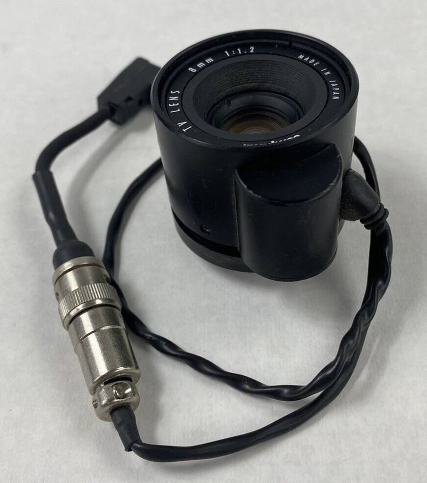 Computar 8mm 1:1.2 TV Lens Made in Japan