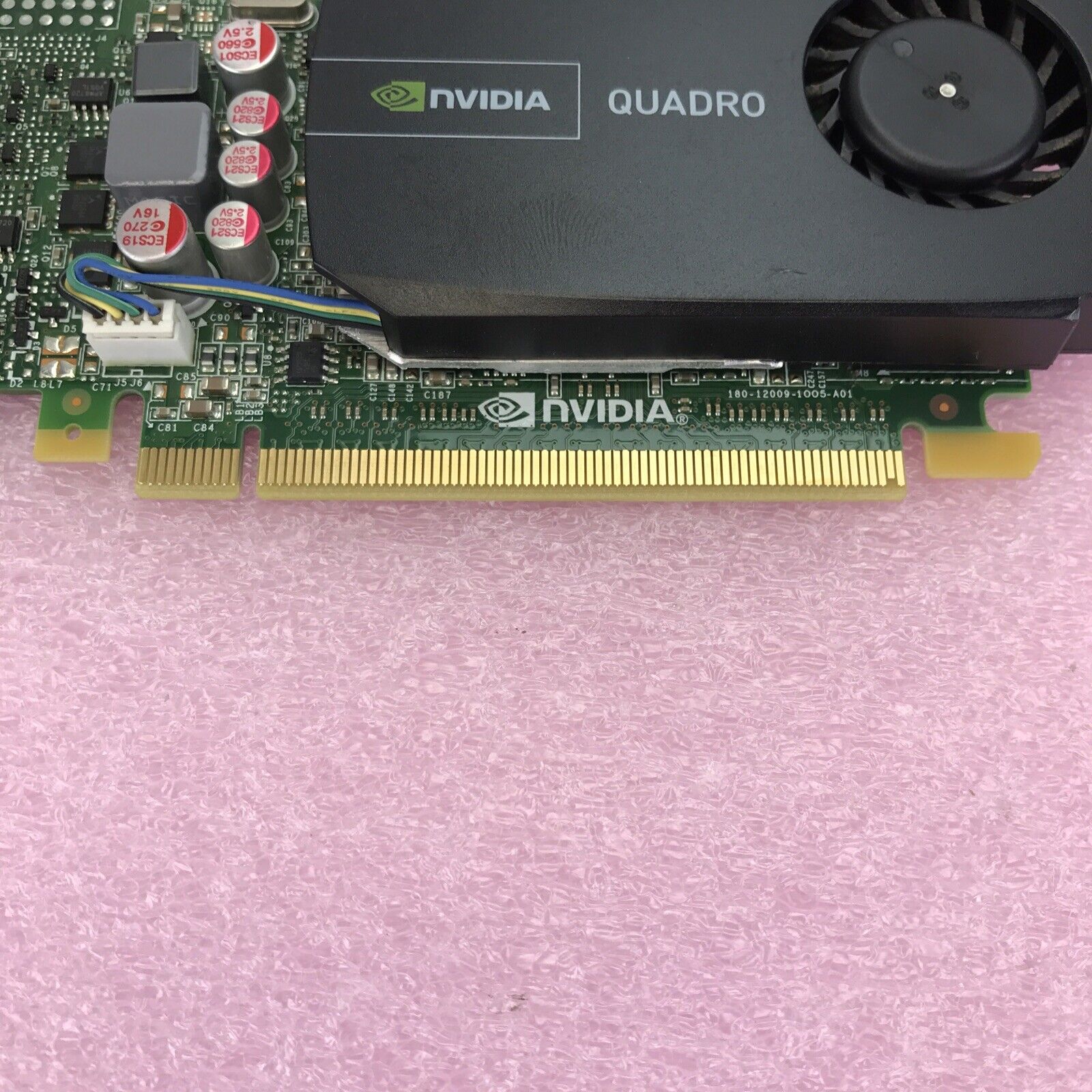 Dell Nvidia Quadro 600 05YGHK 1GB GDDR3 Graphics Video Card 5YGHK (Lot of 2)