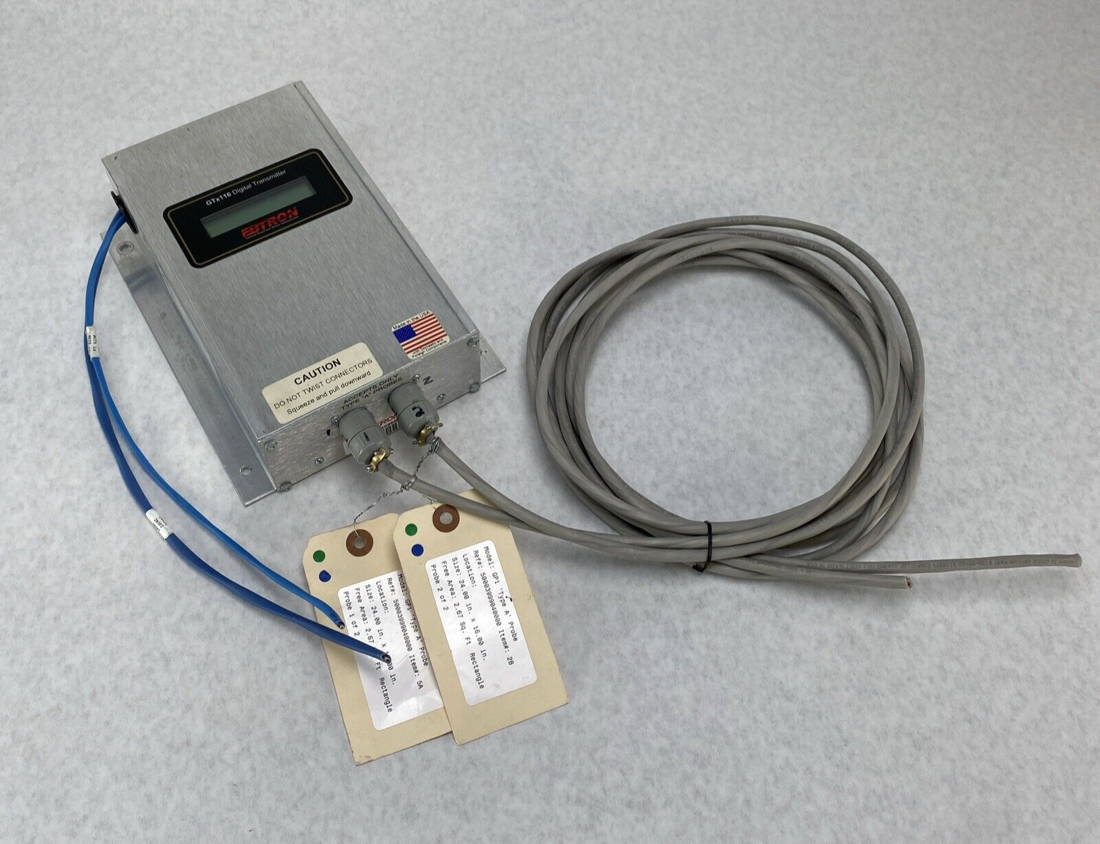 Ebtron GTA116 Type A Digital Transmitter Thermal Dispersion Airflow Measurement