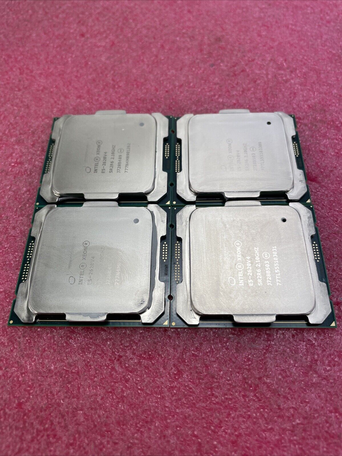 Intel Xeon E5-2620 v4 2.1GHz 8-Core Processor CPU LGA2011 SR2R6 Lot of 4