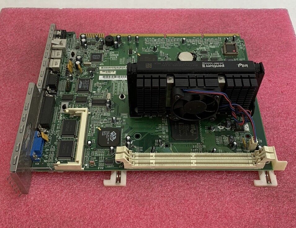 Toshiba Equim 7100D Motherboard Intel Pentium II 333MHz No RAM w/ Shield