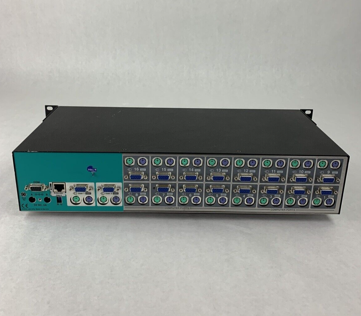 Black Box KV6116FA-R2 ServSwitch Duo KVM Switch Tested