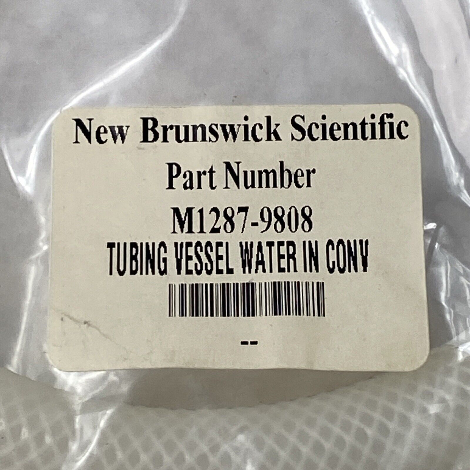 New Brunswick Scientific M1287-9808 Tubing Vessel Water In Conv