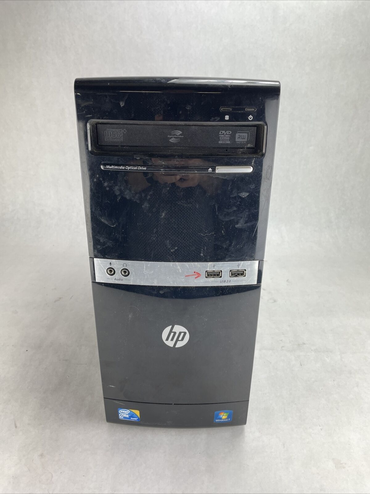 HP Pavilion 500B MT Intel Core 2 Duo 2.93GHz 4GB RAM No HDD No OS