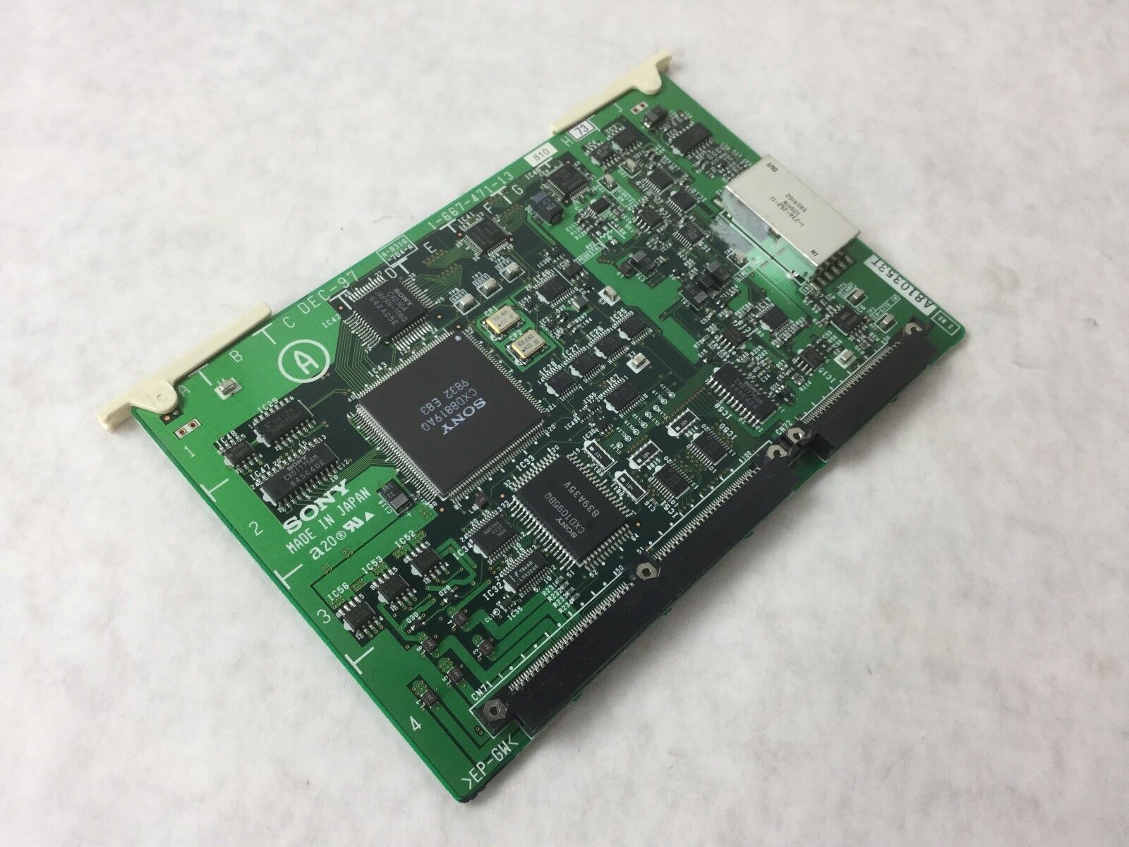 Genuine Sony Circuit Board (Removed from Betacam SX) 1-667-471-13 (A810353T)