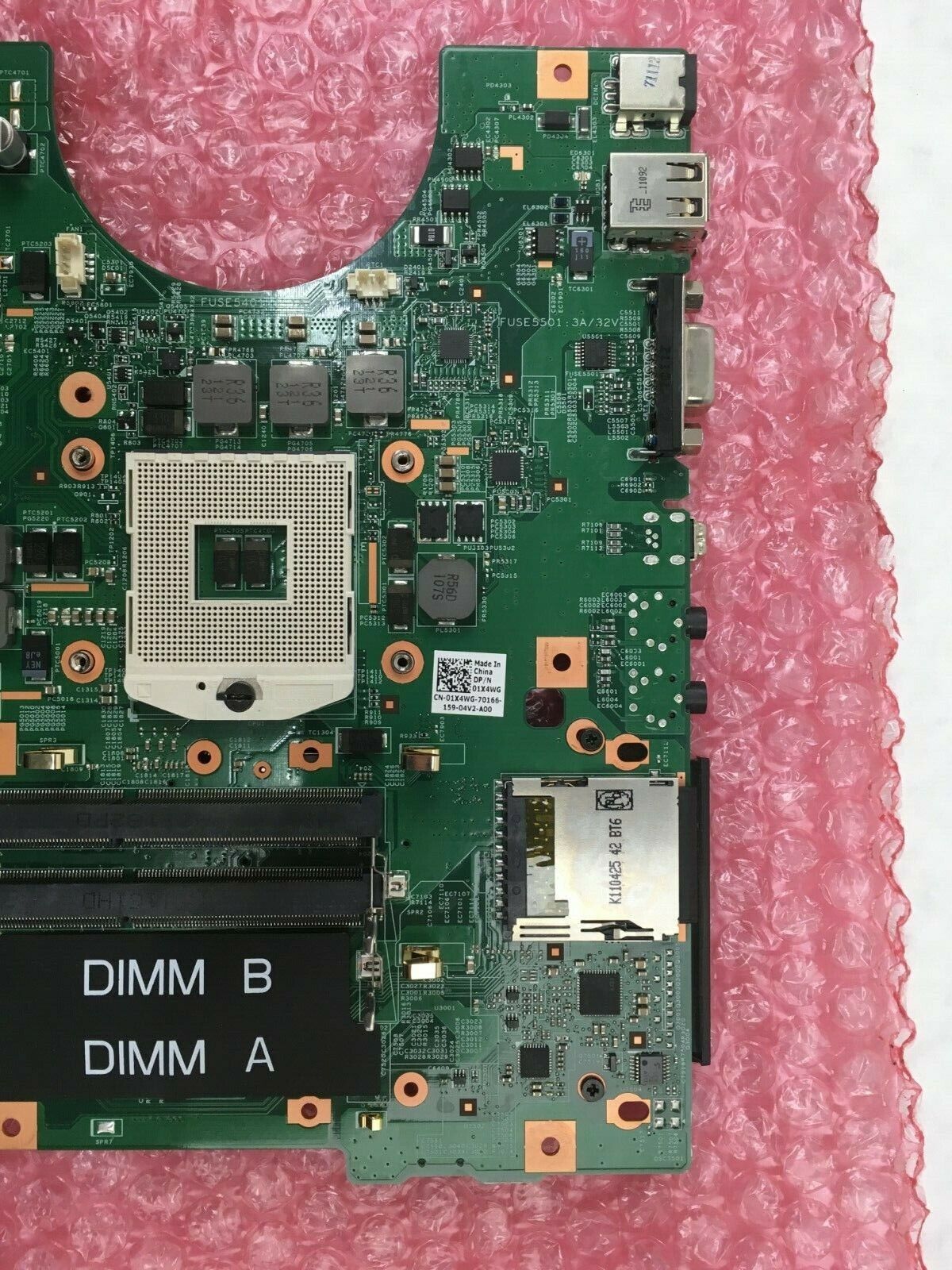 Dell Latitude E5510 Motherboard 01X4WG Intel NO CPU