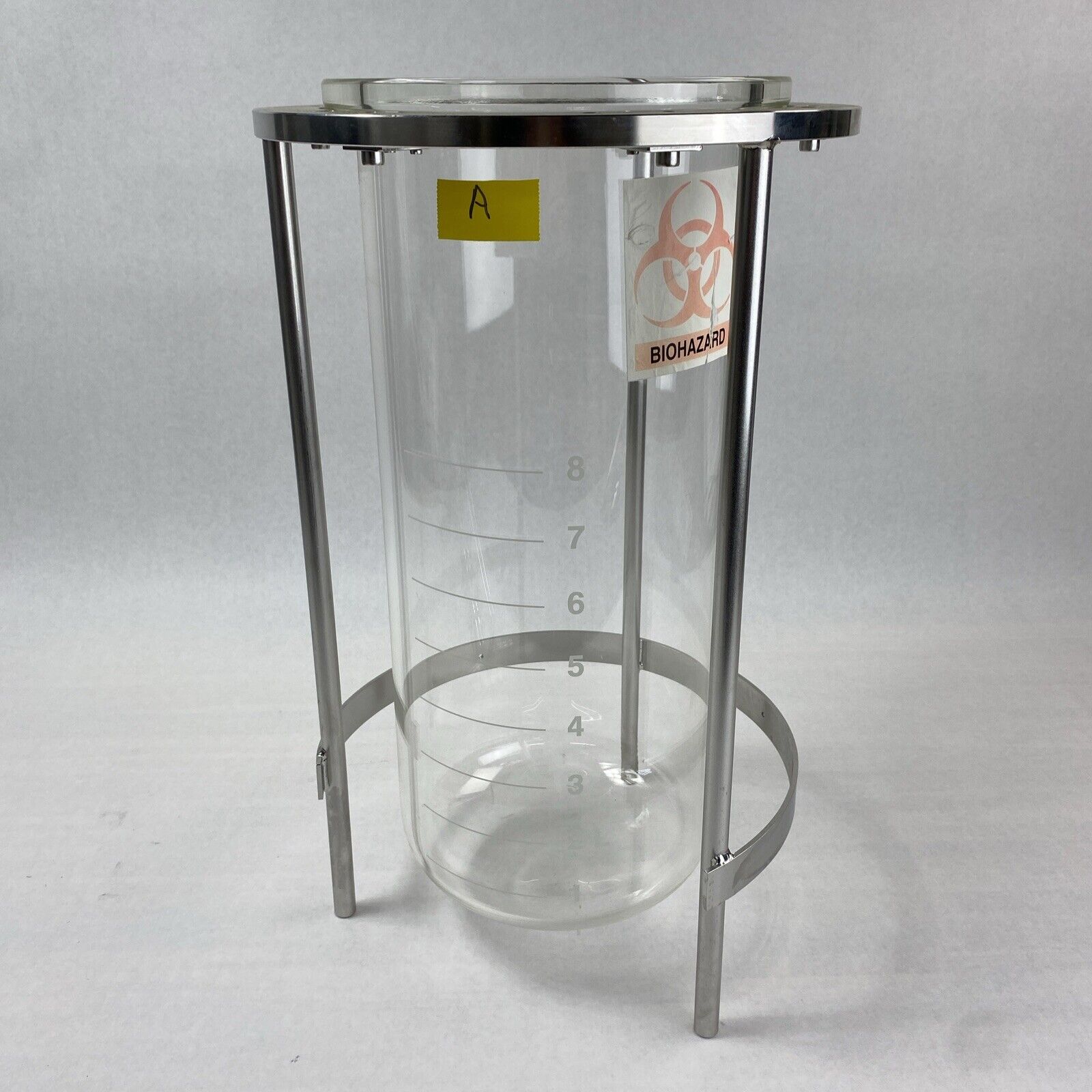 Sartorius 8L Liter Glass Vessel Bioreactor