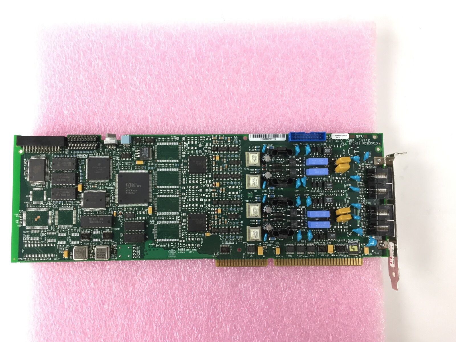 Dialogic D/41E 4-Port Voice Card 85-0552-002 ISA