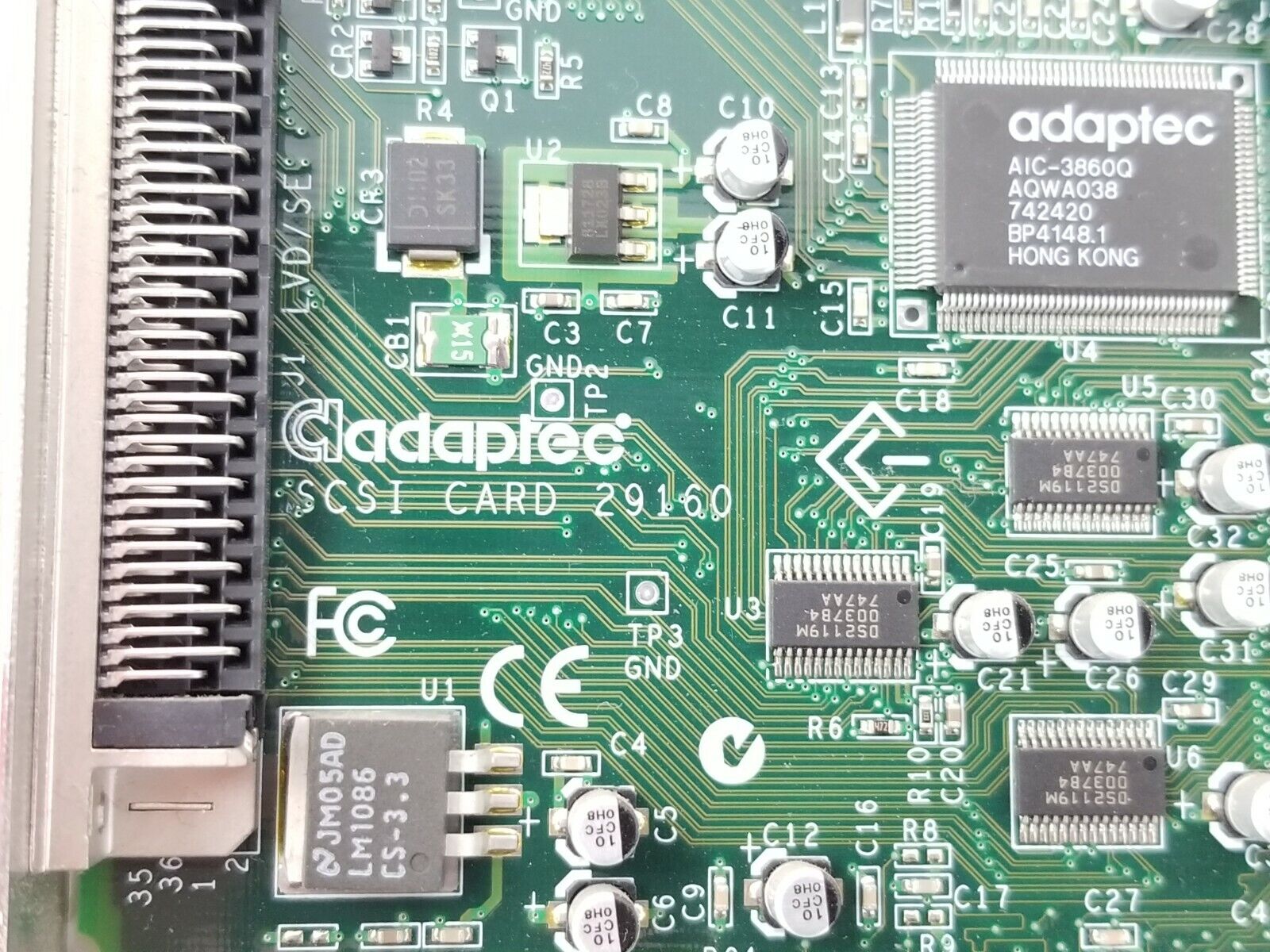 Adptec ASC-29160 PCI-X SCSI Ultra 160 Controller Card