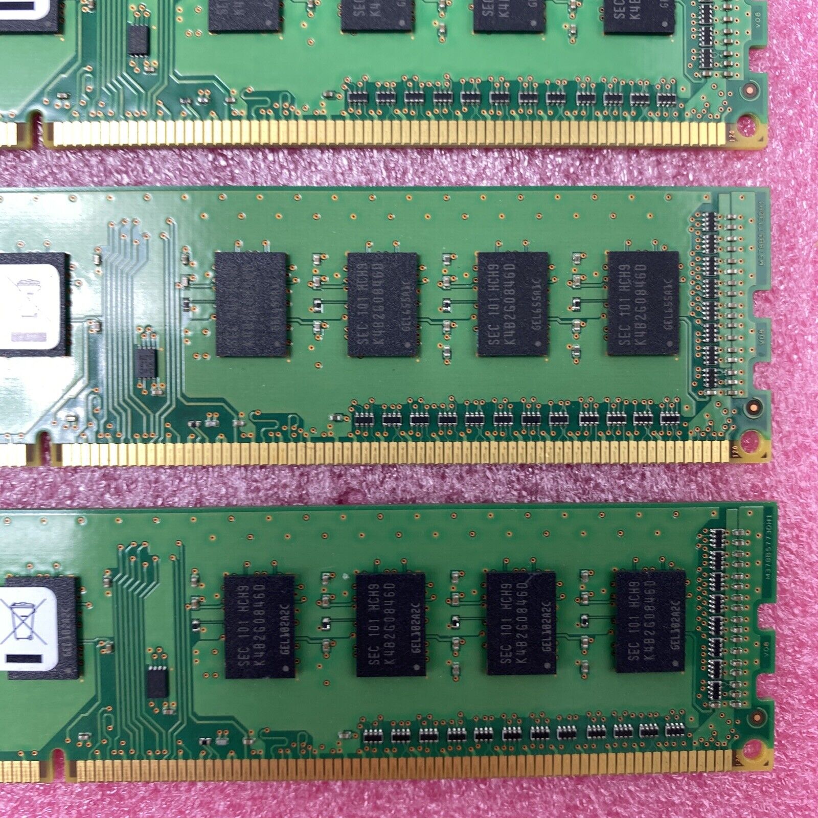 Lot ( 8 ) 2GB Samsung M378B5773DH0-CH9 1Rx8 PC3-10600U DDR3-1333MHz Desktop RAM