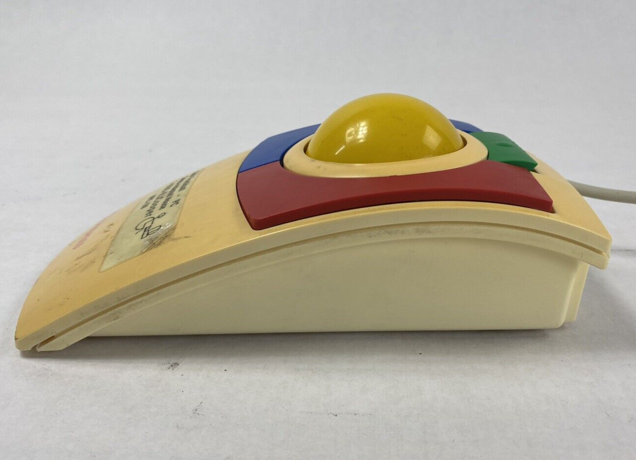 Vintage MicroSpeed Kid Trac PD-280S Trackball Mouse Tested