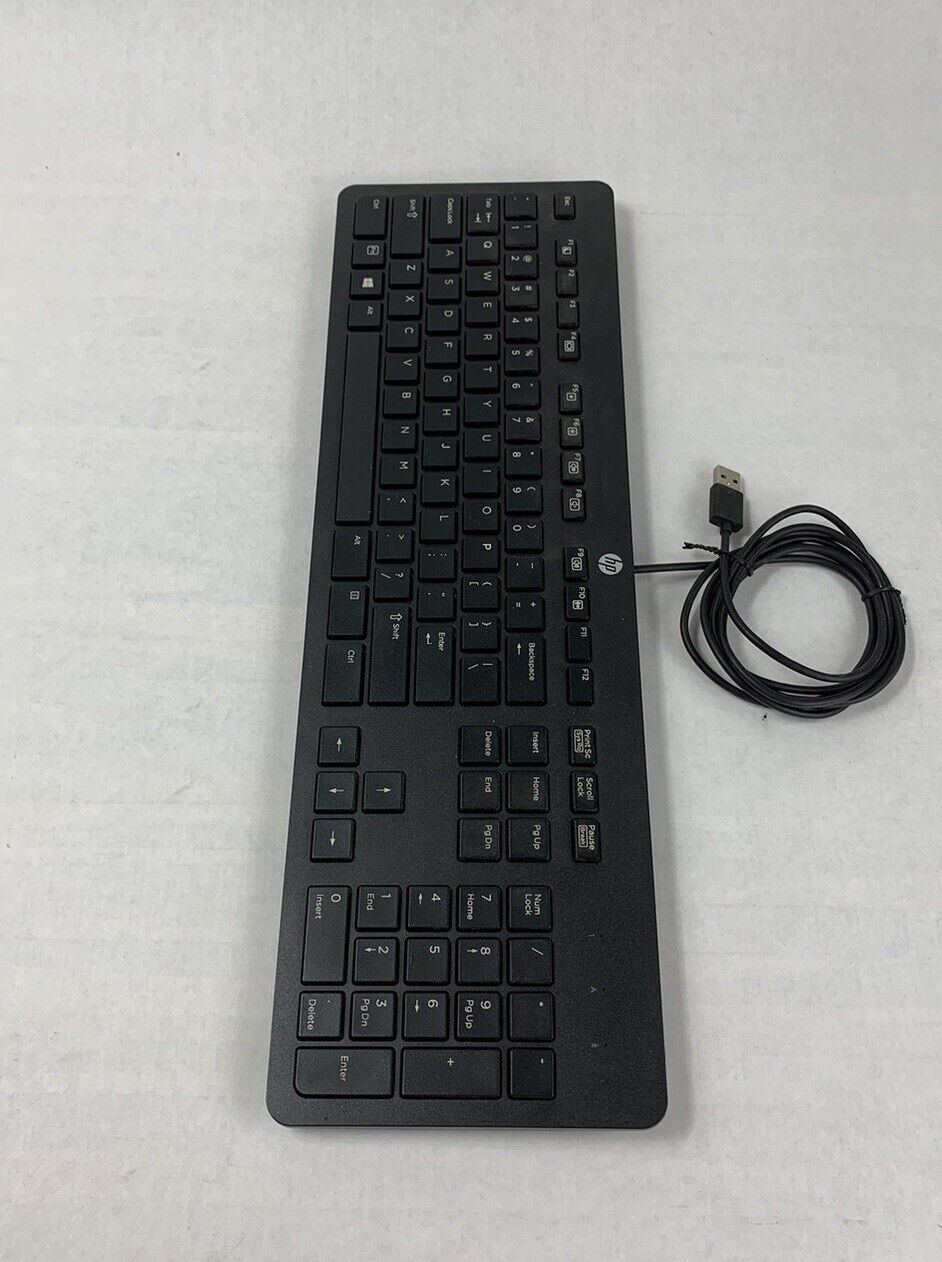 HP PH0U Slim USB Wired Keyboard (Lot of 2)