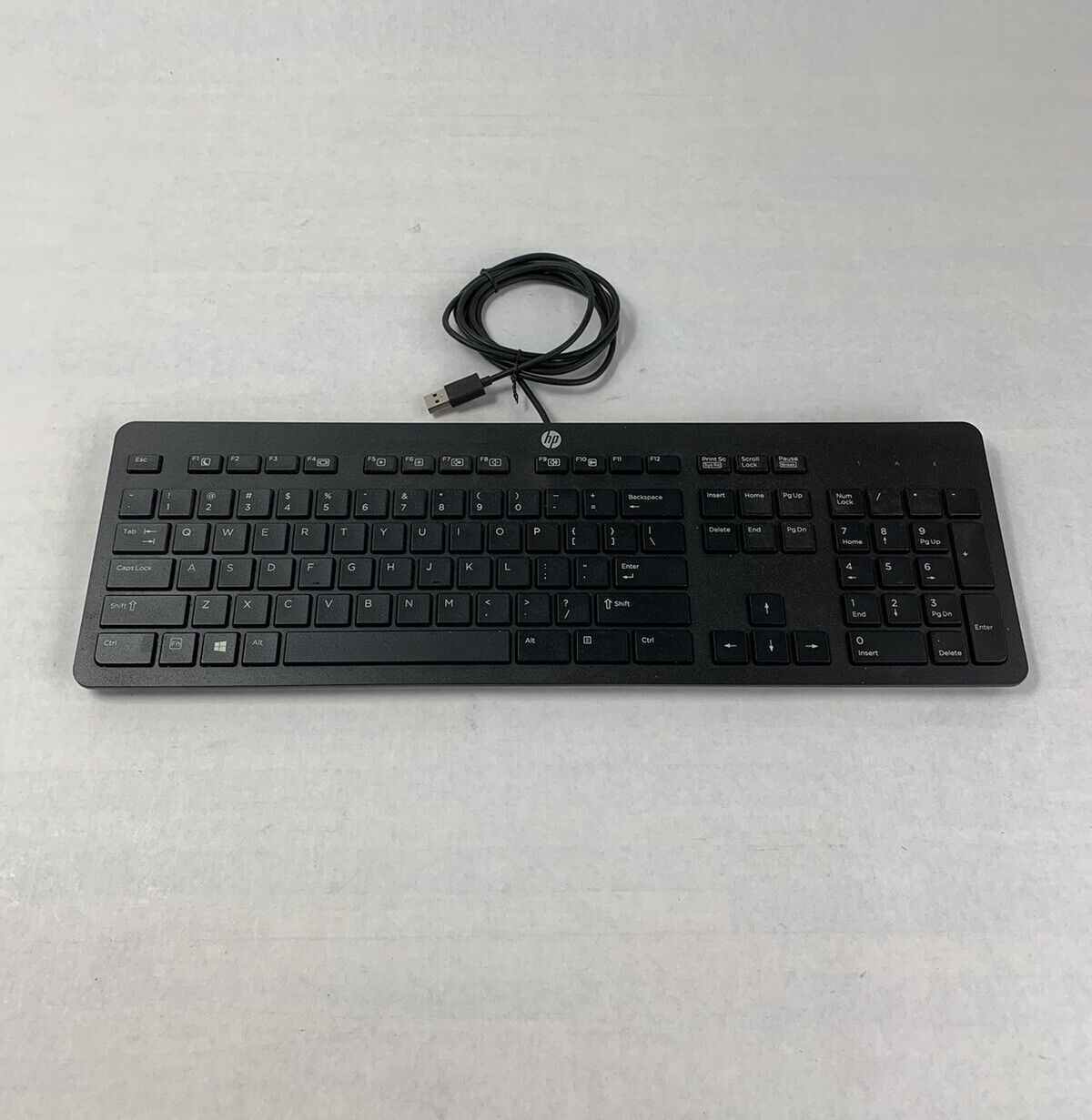 HP PH0U Slim USB Wired Keyboard (Lot of 2)