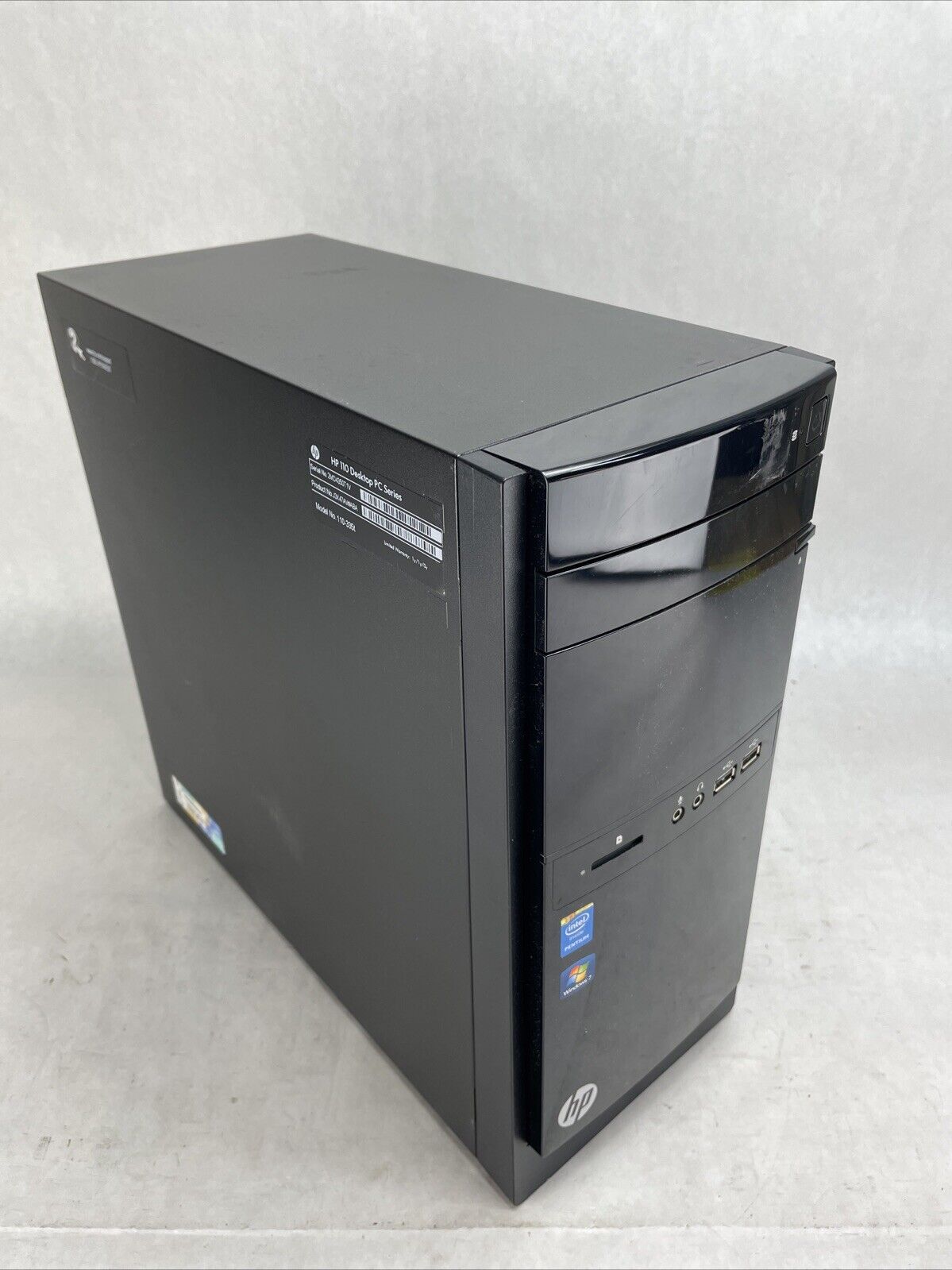 HP 110-335T MT Intel Pentium G2020T 2.5GHz 4GB RAM No HDD No OS