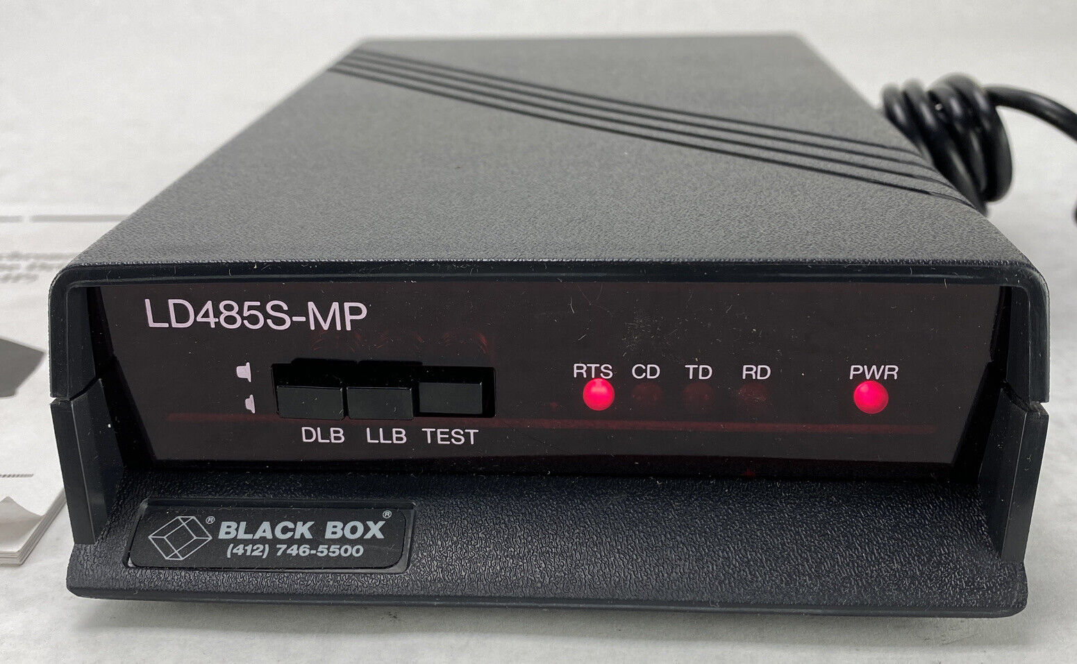 Black Box LD485S-MP RS-232/RS-485 Multipoint Line Driver ME742A-R2