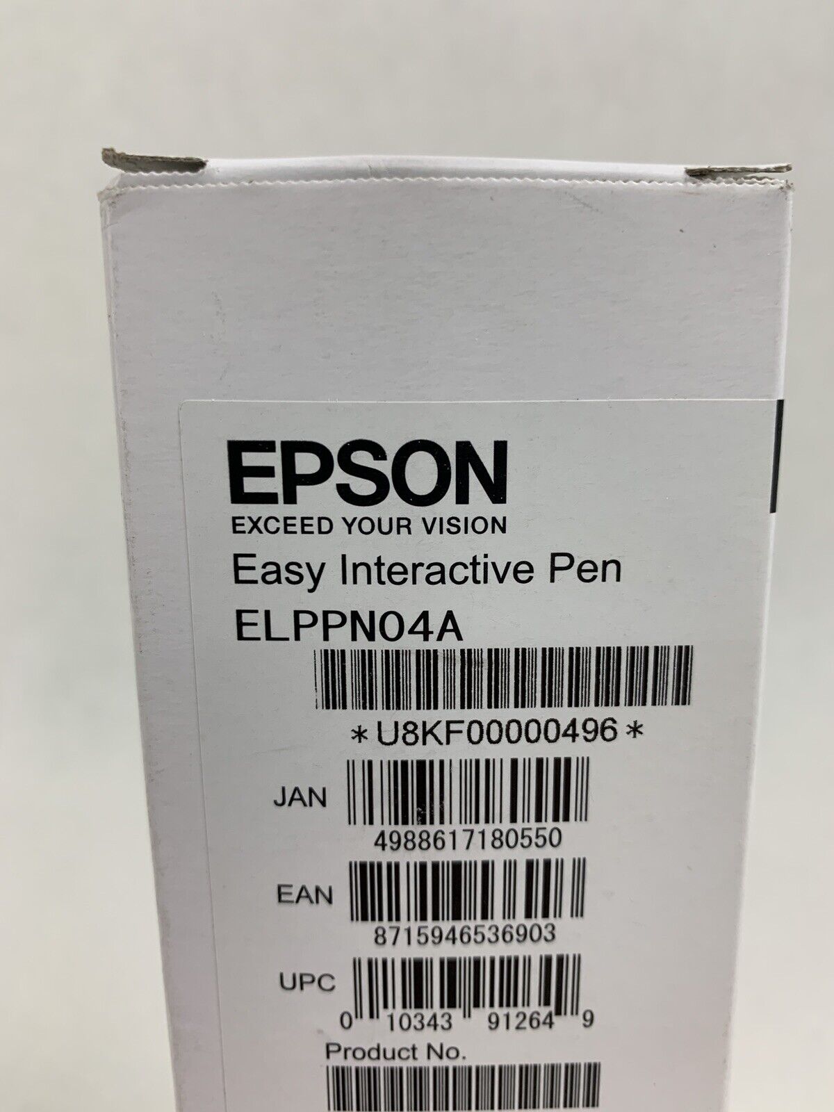 New Box Opened Epson Easy Interactive Pen ELPPN04A Orange