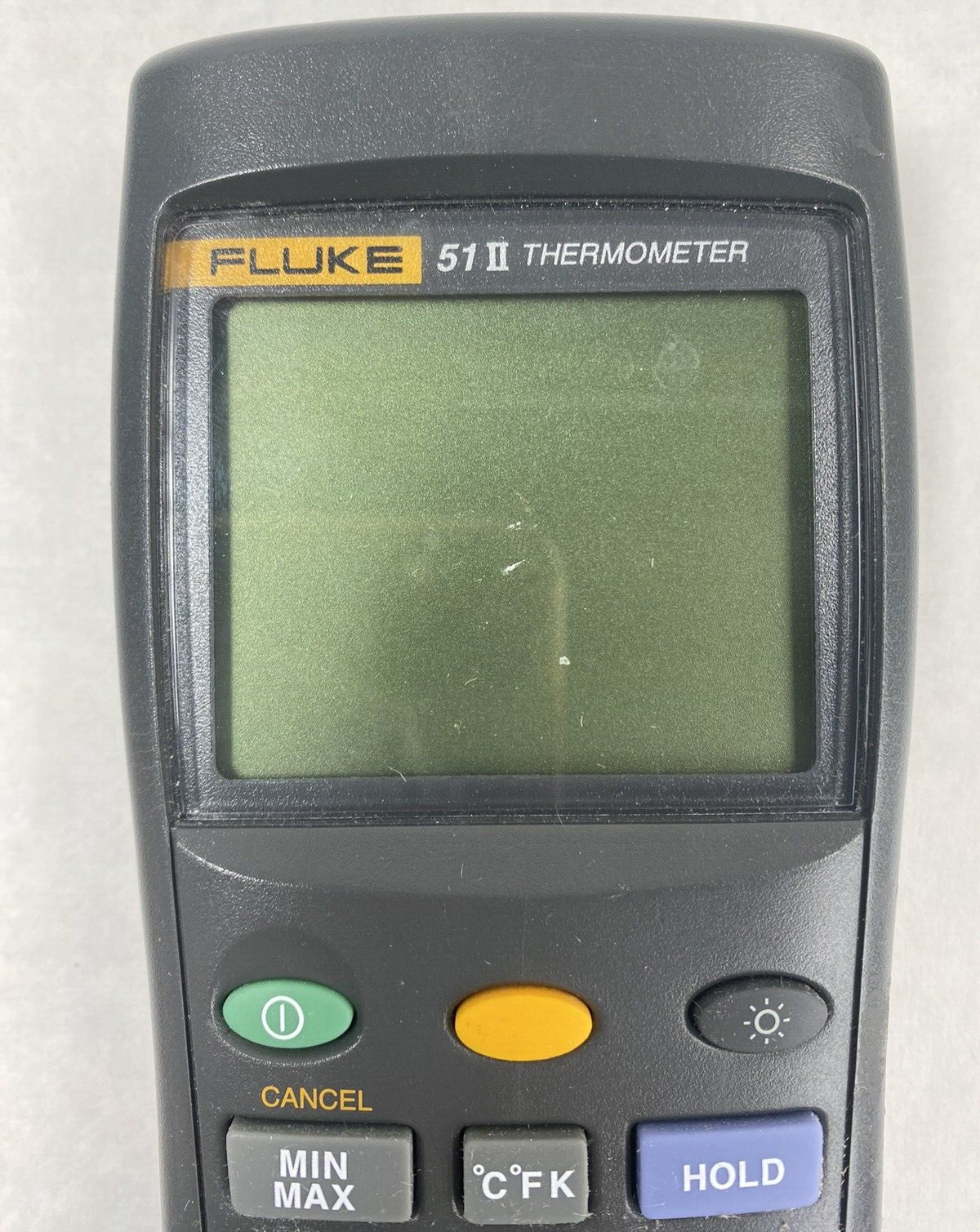 Fluke 51 II Single Input Digital Thermometer For Parts or Repair