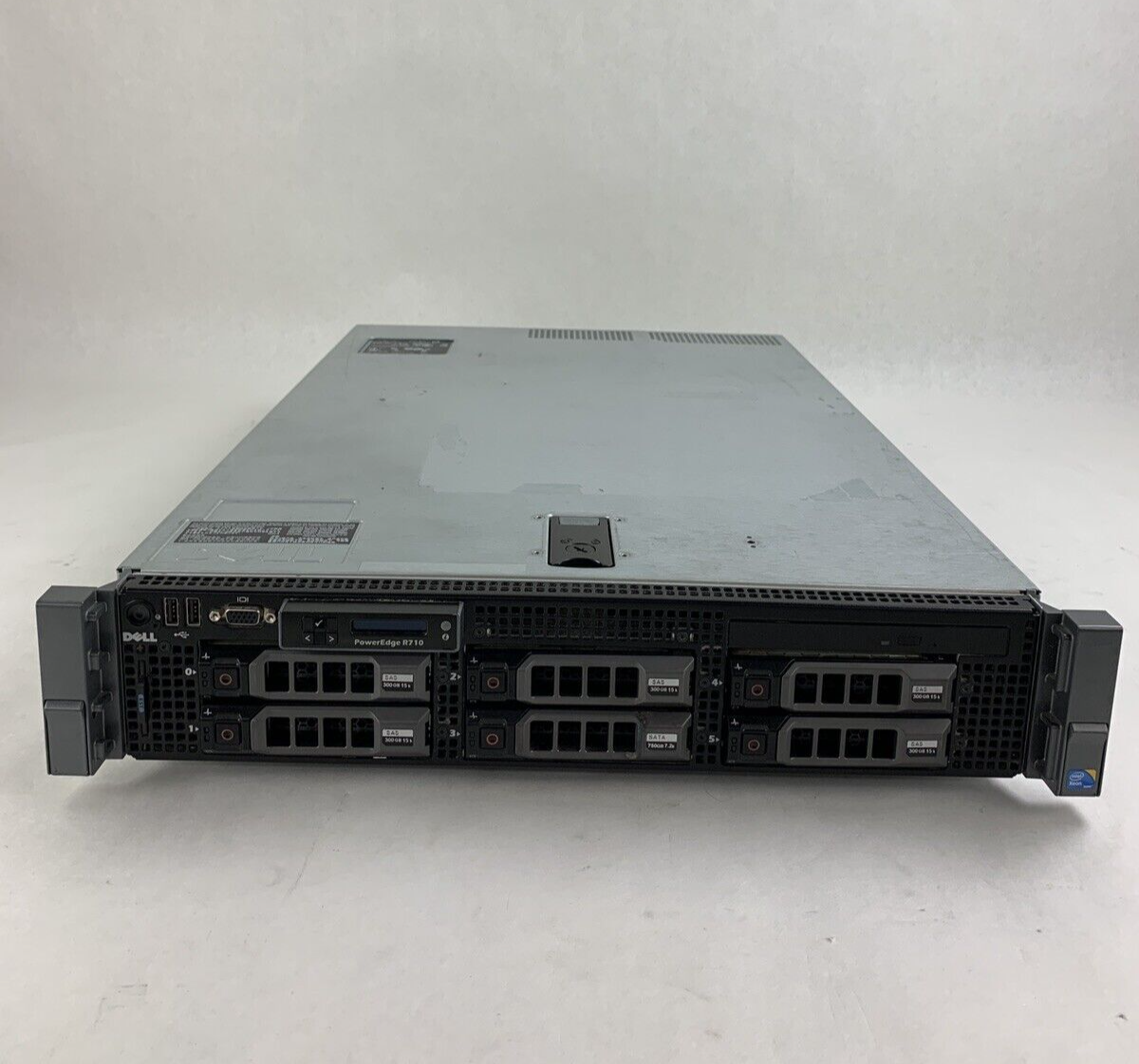 Dell PowerEdge R710 Server 2x E5560 2.8 GHz 32 GB Ram No HDD No OS 61i Raid