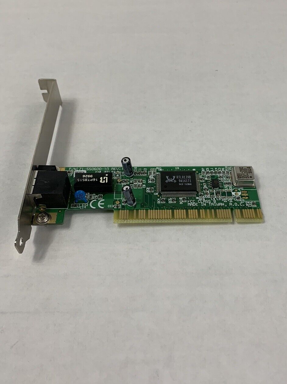 NetSurf GFC2206 70-550600-11 Rev1.1 Realtek RTL8139B LAN Network PCI Adapter