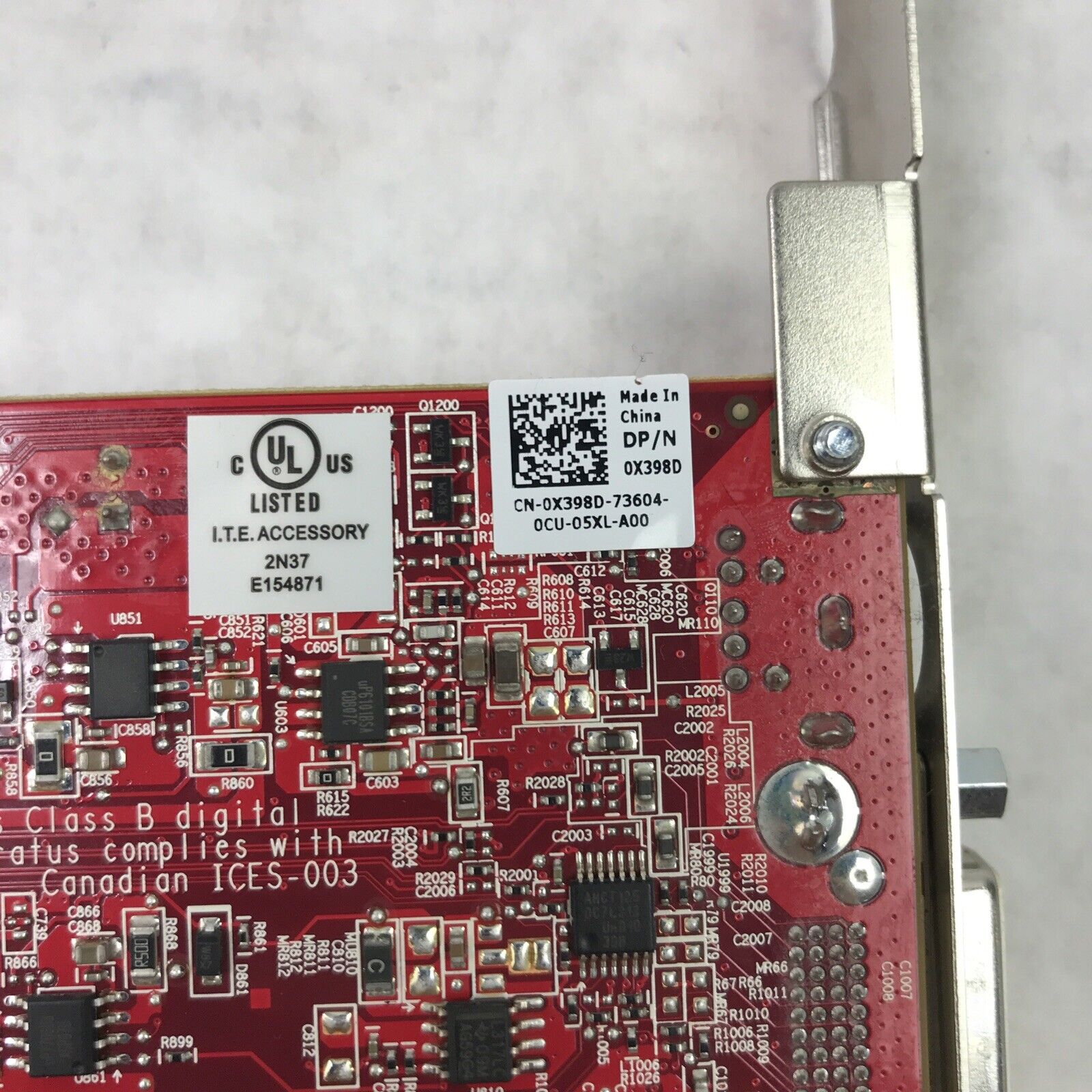 Dell ATI Radeon HD 3450 PCI Express x16 Full Height Video Card 256MB (Lot of 2)