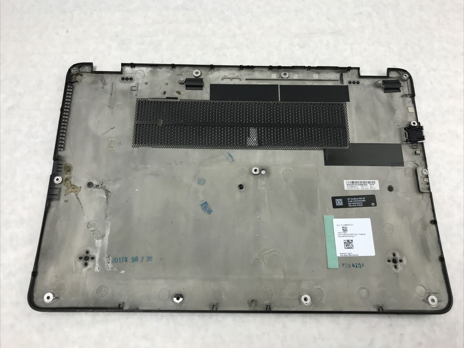 HP EliteBook 850 G4 Bottom Case Base Cover 821181-001 6070B0883201 Black