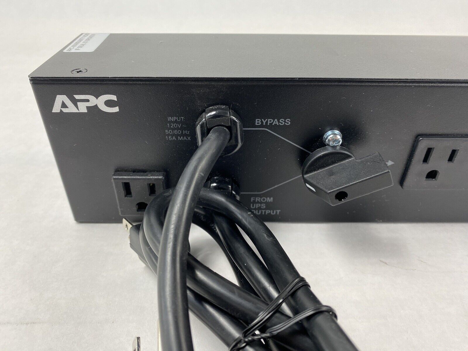 APC SBP1500RM Service Bypass PDU 120V 15AMP Tested