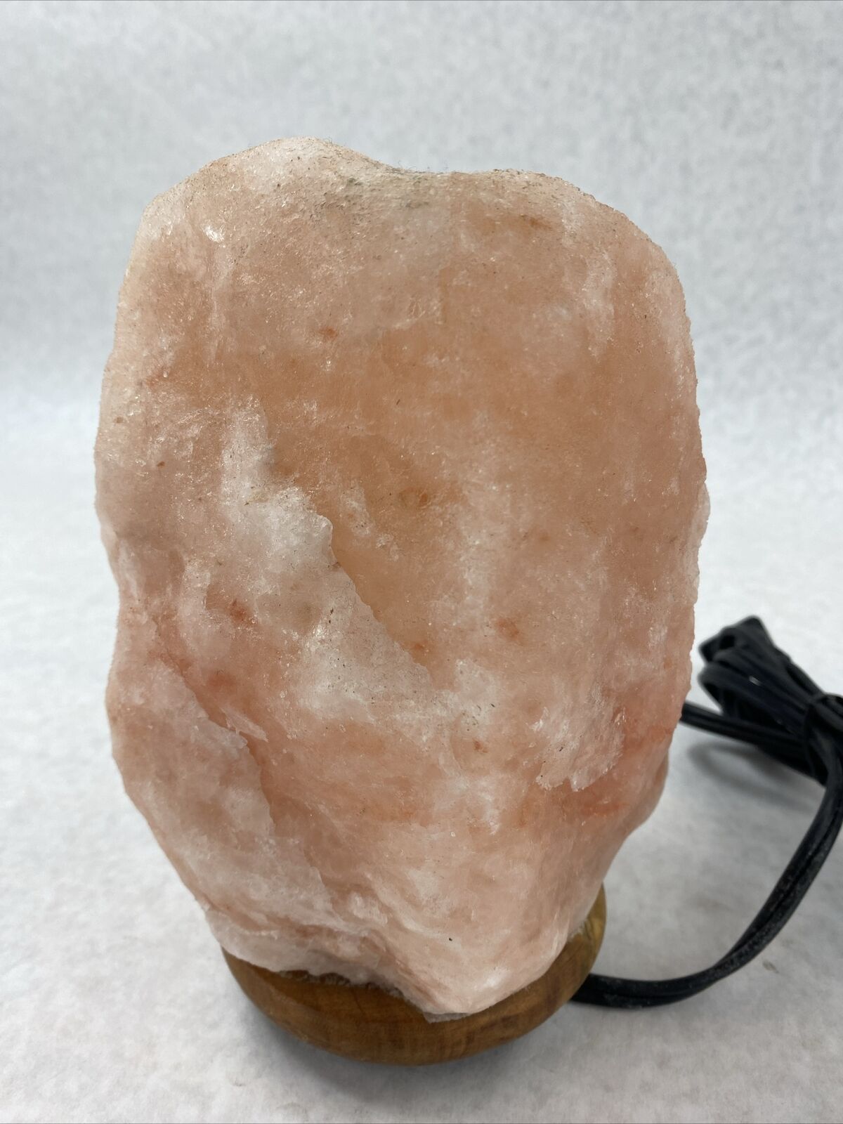 Salt Lamp Himalayan Pink Dimmer Switch 40W 7.3 lbs 8" Height 5.5" Diameter