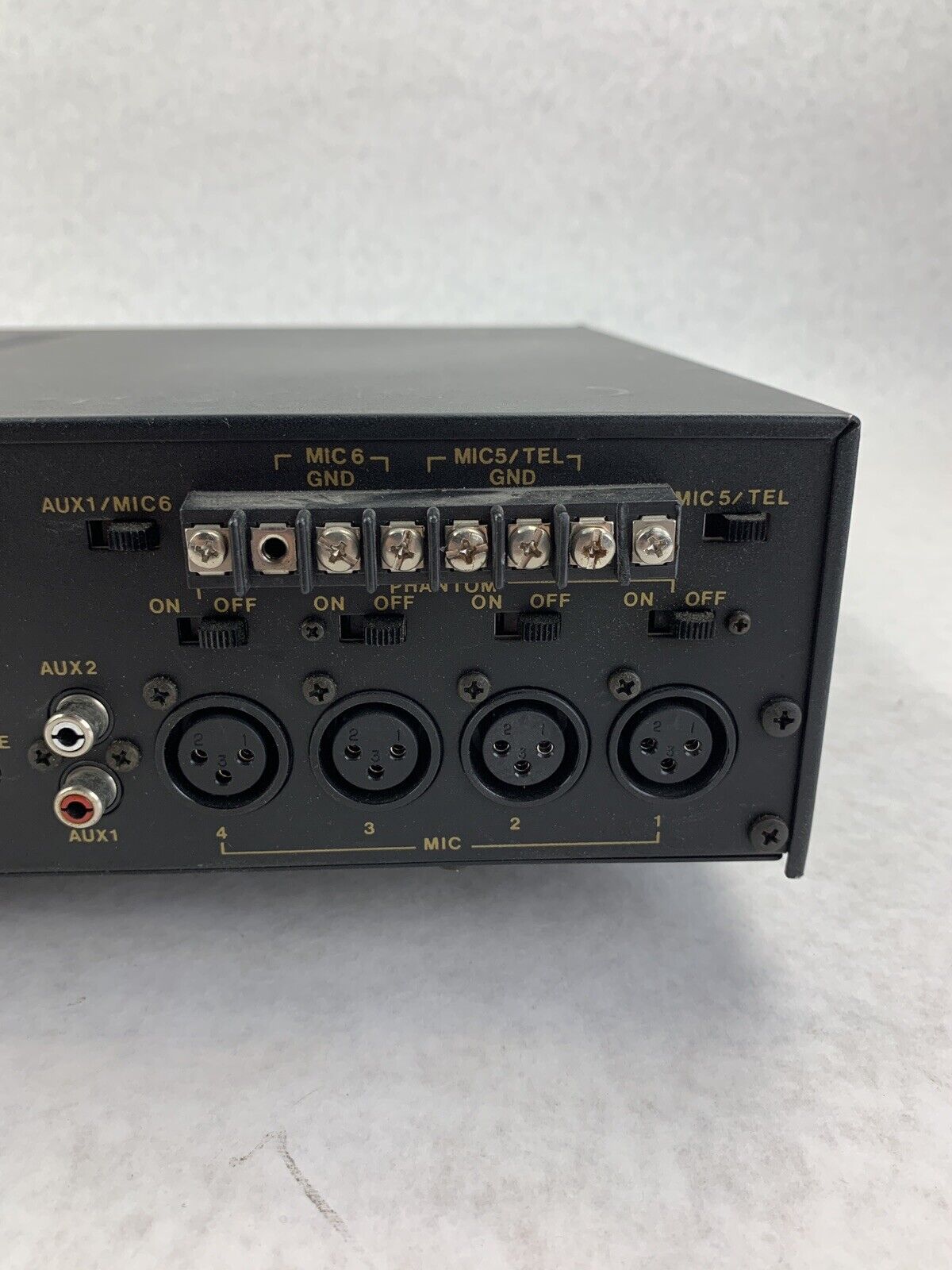 Bogen GS-150 Gold Seal Series Amplifier GS-150 Equalizer Power Tested for Parts