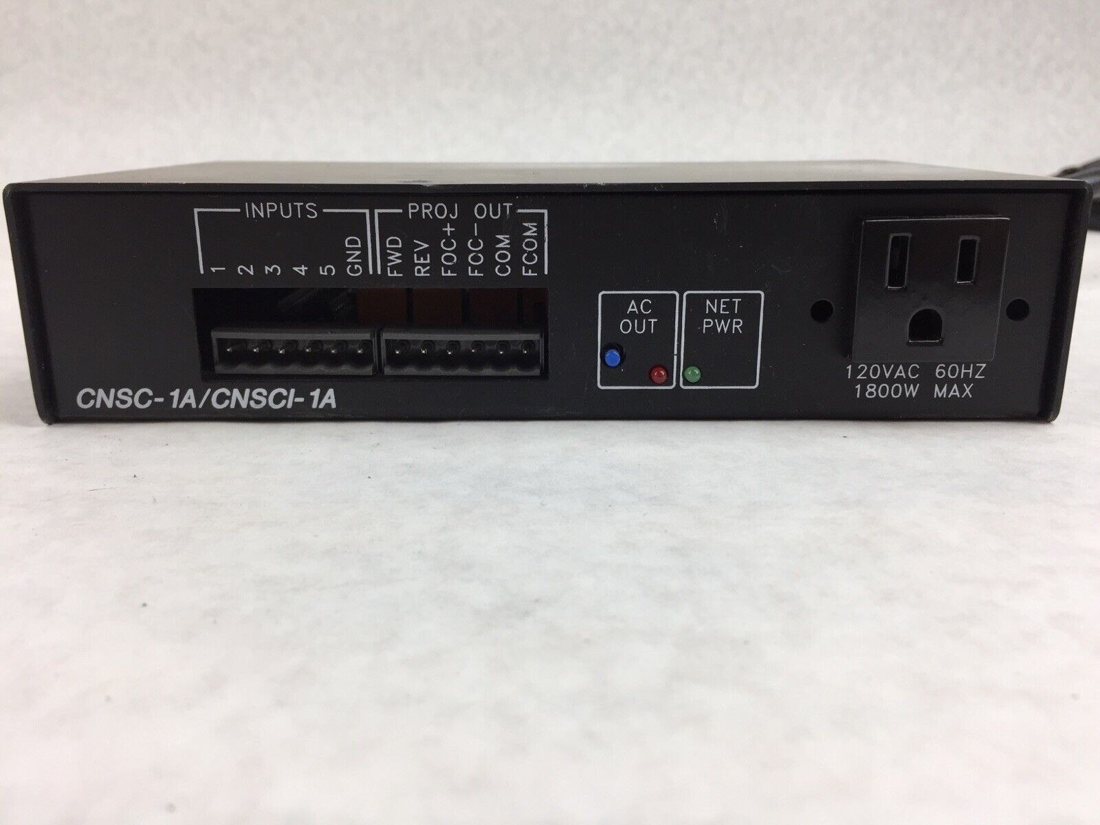 Crestron CNSC-1A/CNSC-1A 120 VAC 60Hz 1800W Max