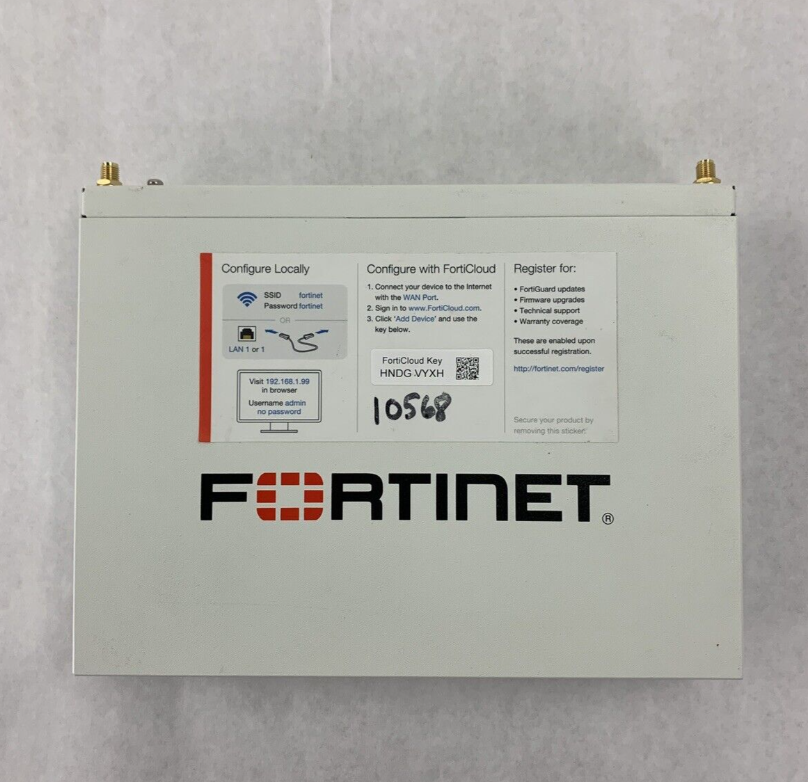 Fortinet FortiWiFi-60E FWF-60E Network Security Firewall Tested and Reset