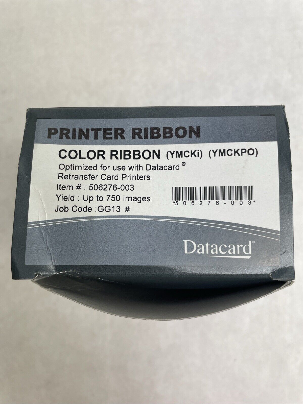 Datacard Print Ribbon 506276-003 CY-35P-75 009 YMCKi