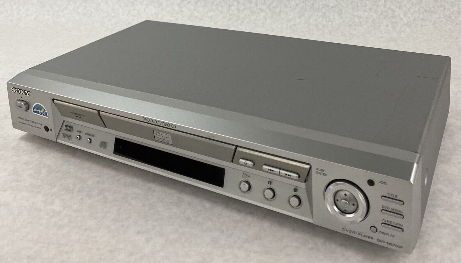 Sony DVP-NS700P DVD Player Tested NO REMOTE Not Needed