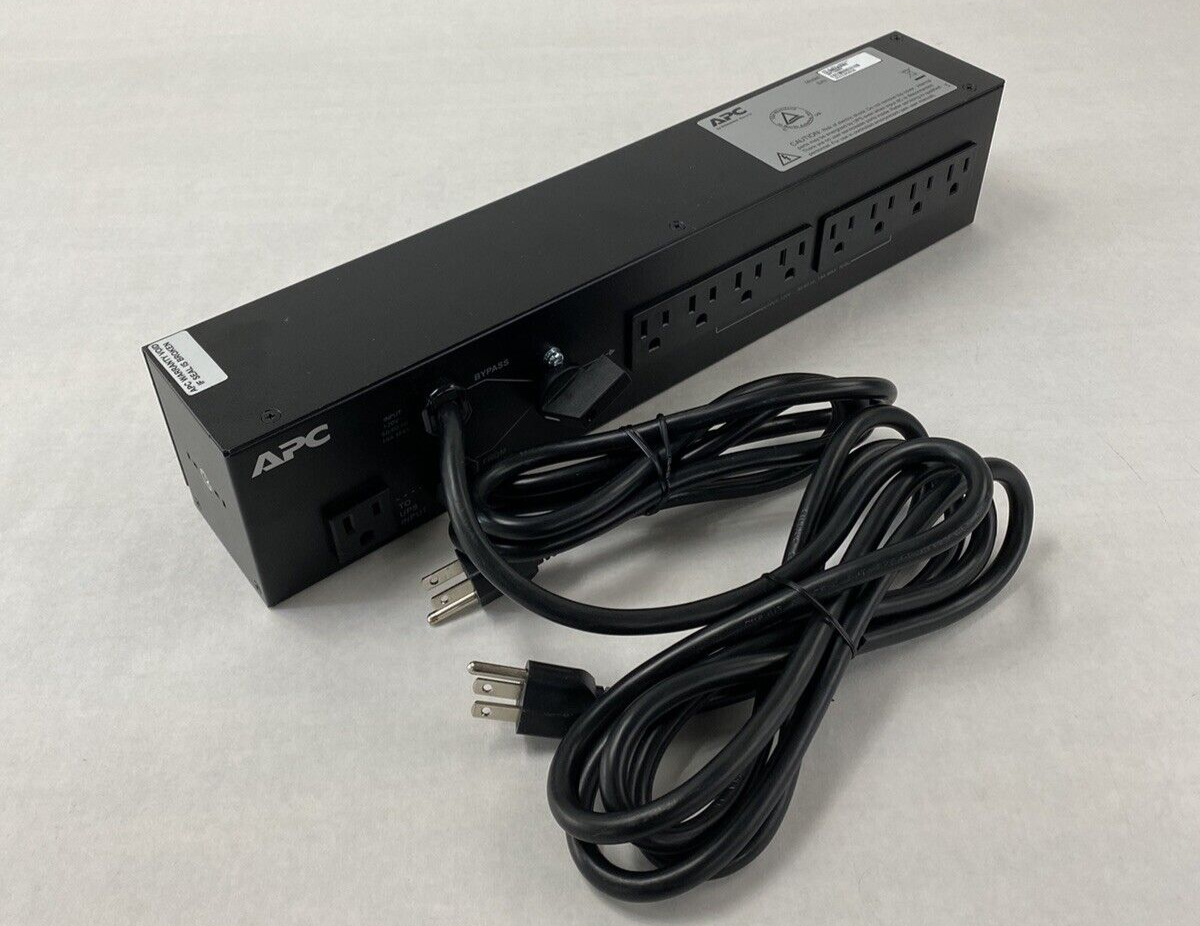 APC SBP1500RM Service Bypass PDU 120V 15AMP Tested