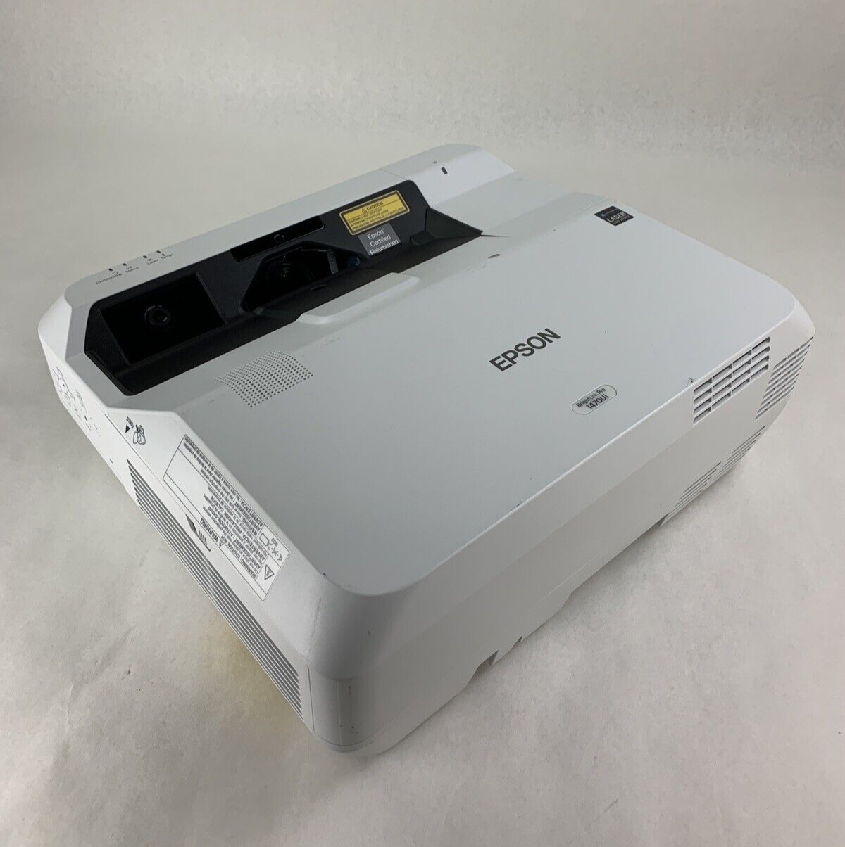 Epson BrightLink Pro 1470Ui WUXGA 3LCD Laser Projector H876A Tested No Filter